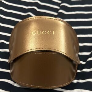 Gucci Metallic Gold Cap